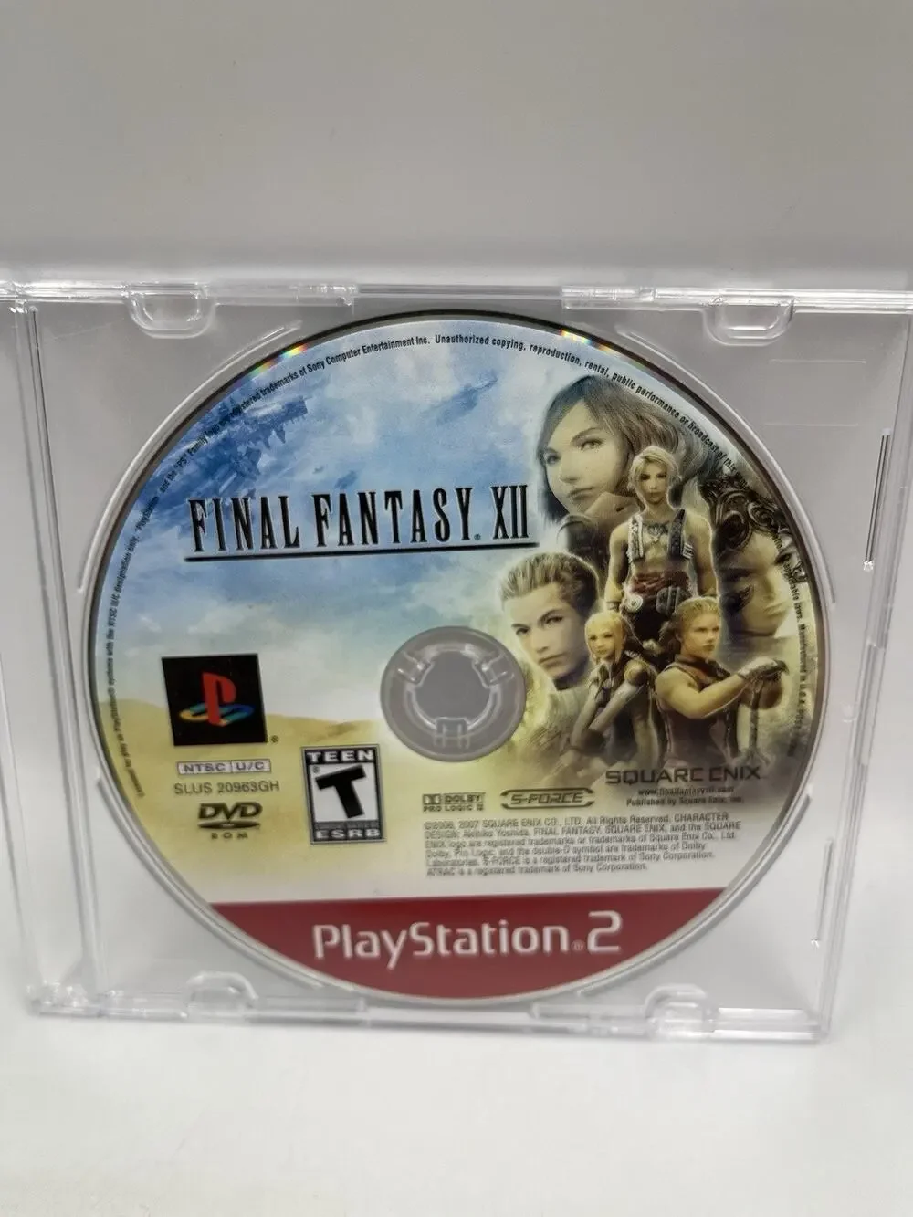 Final Fantasy XII (Sony PlayStation 2, 2006) PS2 Disc